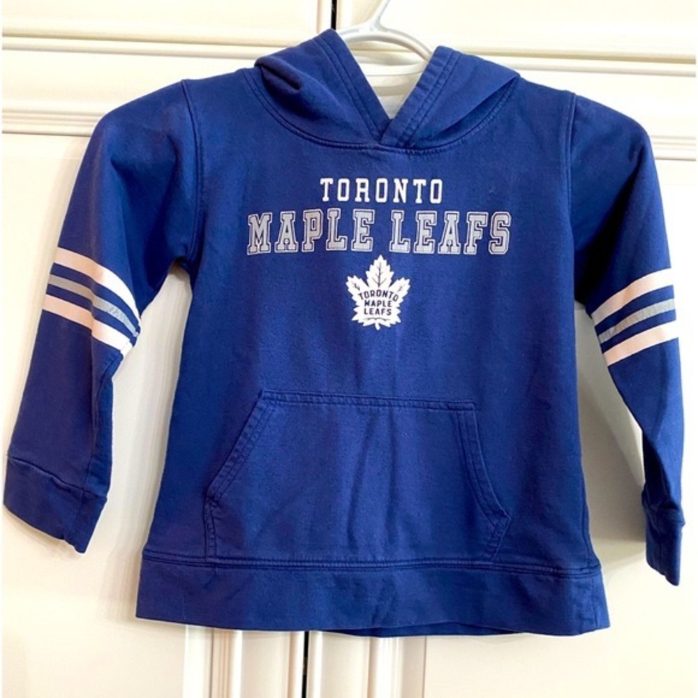 NHL Childrens Size Small Toronto Maple Leafs Long Sleeve Hoodie Hockey